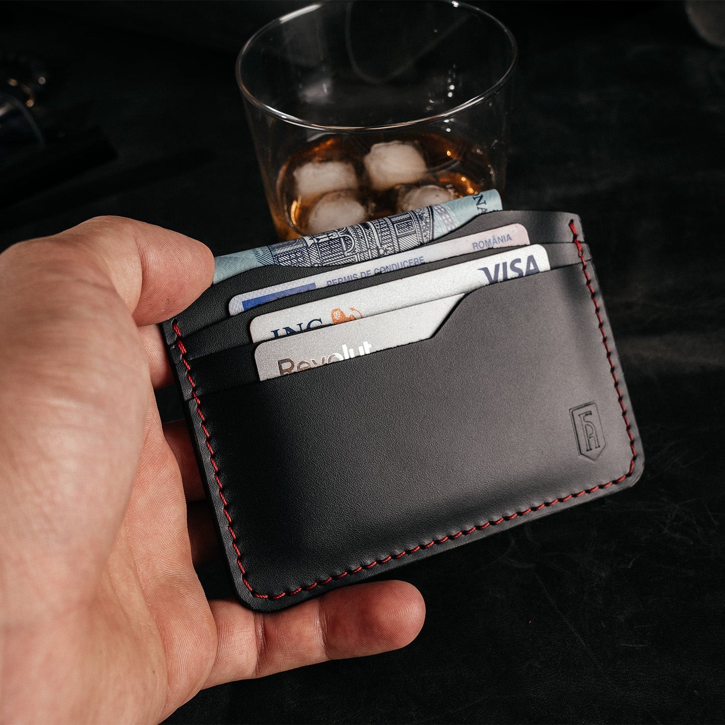 Portcard FA Nr. 2 Negru Personalizabil